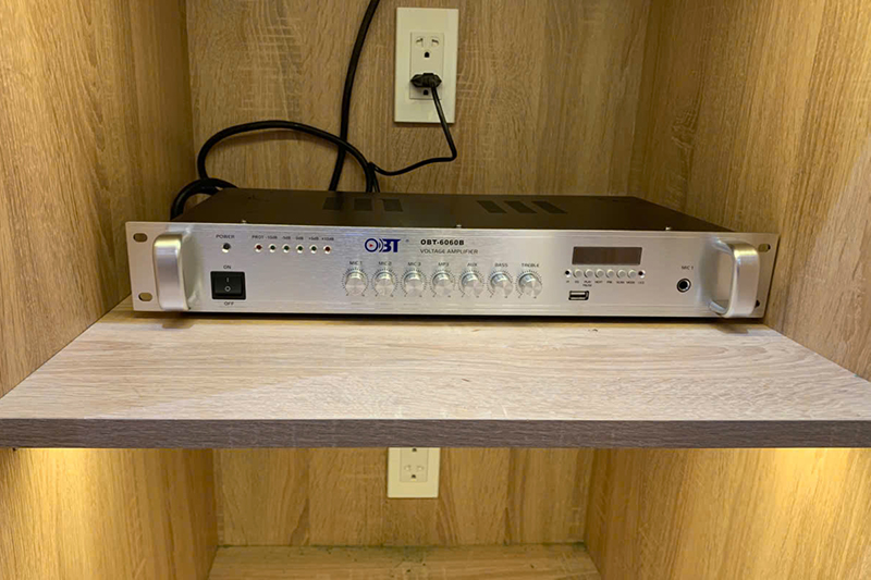 Amply liền mixer OBT 6060B