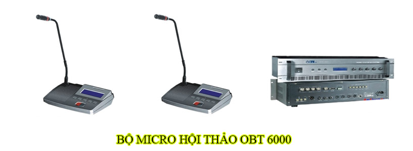 Bộ micro hội thảo OBT 6000