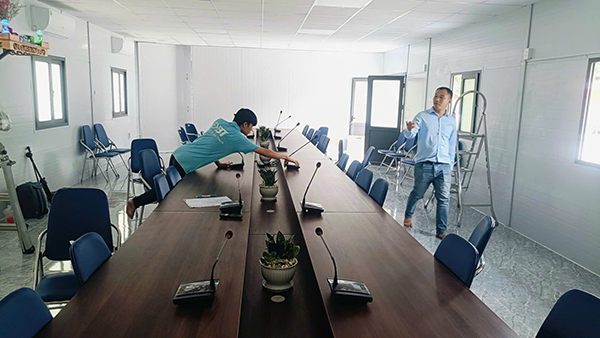 Hệ thống âm thanh phòng họp 30m2