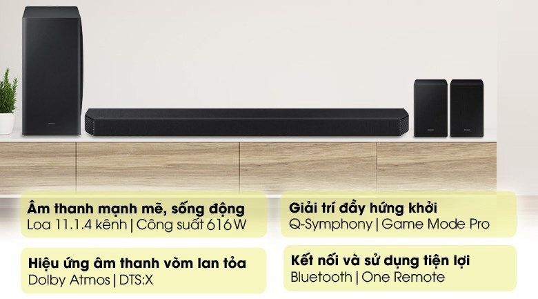 Loa Soundbar Samsung HW-Q950A - Lựa Chọn Tuyệt Vời