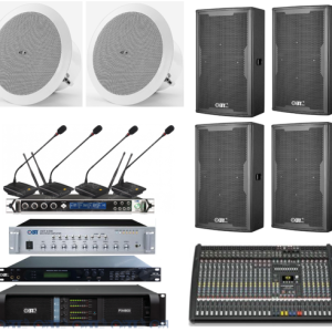 Dàn âm thanh hội trường 130 triệu