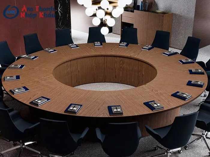 Hệ thống phòng họp bàn tròn ít người
