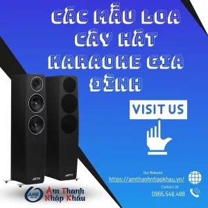 Các mẫu loa cây hát karaoke gia đình