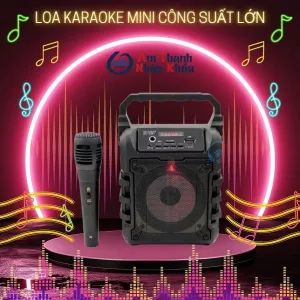 Top 5 loa karaoke mini công suất lớn