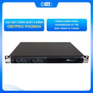 Cục đẩy công suất OBTPro Phono 4