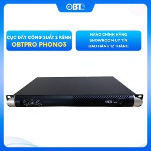 Cục đẩy công suất OBTPro Phono 3